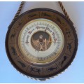 Vintage 1950`s West Germany Zodiac Hanging Barometer.