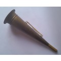 Vintage Metal Brass Horn. Very Loud! 35 cm.