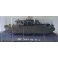 `Reserved`. Boxed `GMC DUKW 353 - 1944` U.S. Military Vehicle. Amercom Collection. Scale 1:72 .