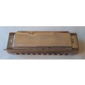 Vintage Swiss `Thorens` Chromatic Professional No. 10 Harmonica In Original Box.