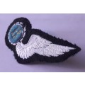 SA Air Force Air Photographer Large Wing Badge. Pins Intact.