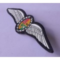 SA Air Force Pilot`s Large Wings Badge. Pins Intact.