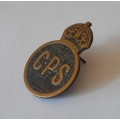 WW2 South African Civilian Protection Service Badge.