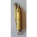Vintage Klipdrift Brandy Storm Lighter. Solid Brass. Circa 1940`s.