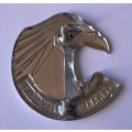 SADF Personnel Services Corps Cap Badge.  Lugs Intact.