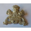 SA Armoured Corps Cap Badge.  Lugs Intact.