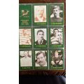 Cards - SA Rugby Springbok Captains 1891-2009 Collectors Cards, details below