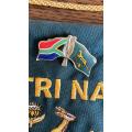2000 Tri-Nations Pennant with 4 Pins, details below