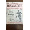 1947 The Ruggerite - South Africa`s National Rugby Weekly, Signed, details below