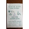 1960 North East Counties vs South Africa in Gosforth Signed Programme, details below