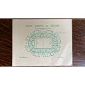 1992 South Africa vs Selection Midi-Pyrenees Ticket, details below