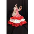 Vintage Flamenco dancer doll