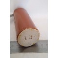 Small stoneware bottle marked L09