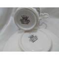 Commemorative Queen Elizabeth coronation teacup and saucer
