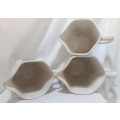 Vintage Trio of Nelson ware pitchers