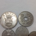 Collectible coins from Denmark 1966 to 1979
