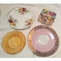 Four Vintage small plates in excellent condition