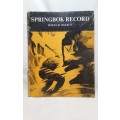 Spingbok record Wold War II