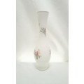 Vintage Norleans satin glass vase in perfect condition