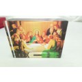 Glass laminated picture of The last supper