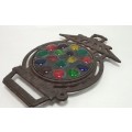 Vintage cast iron Trivet