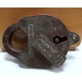 Beautiful vintage Chubb padlock - no key - 1936!