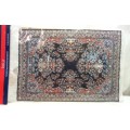 Two Turkish Souvenir `carpets`