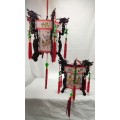 Two Chinese lanterns
