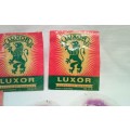 6 Vintage Luxor 100CP single tie gas mantles