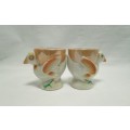 The cutest two vintage egg cups