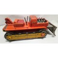 1950`-60`s Handy Hank Bulldozer tin toy