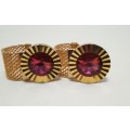 Vintage Gold dress jewellery Cufflinks