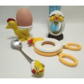 Cutest Chick themed boiled egg set
