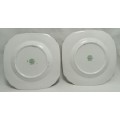 Two exquisite TUSCAN FINE ENGLISH BONE CHINA side plates