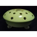 Gorgeous vintage ceramic flower frog