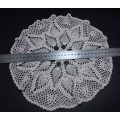 Beautiful vintage crocheted round doily