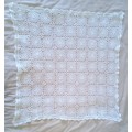 Exquisite vintage crocheted tablecloth
