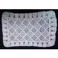 Lovely vintage crocheted tray cloth
