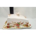 Magnificent Alfred Meakin `Avalon` butter dish in perfect condition