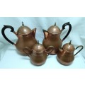 Vintage copper tea/coffee set