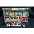 Vintage Smartie bus tin