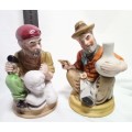 Two Vintage figurines - Painter and Sculptor
