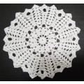Vintage hand crocheted doily