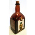 Vintage Bottle German Anton Riemerschmid Embossed Enameled Goldvasser `F