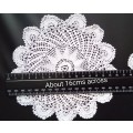 2 Beautiful Crocheted doilies - about 16cms across