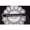 Spectacular Crocheted doily - about 32cms across