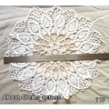 Gorgeous crocheted doily/small tablecloth - about 48cms across