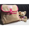 Nici Steinbeck Lillebi Backpack and little mouse with bag