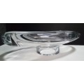 Magnificent lead glass bowl