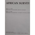 AFRICAN SURVEY - Alan C. G. Best & Harm J. de Blij 1970